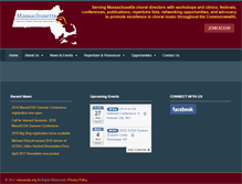 Tablet Screenshot of massacda.org